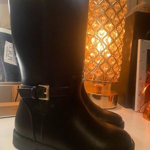 Black toddler riding boots NWT never worn brand new  size 7
